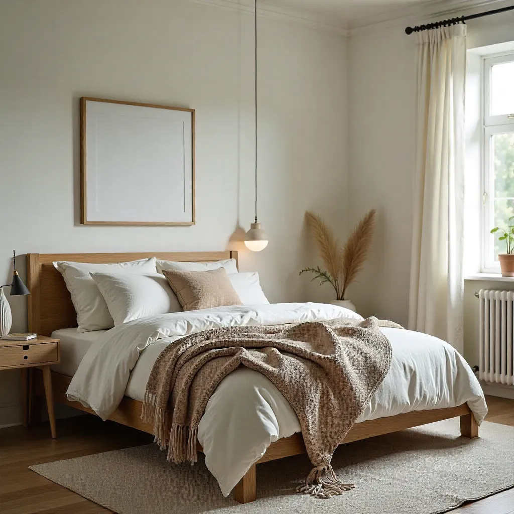 Serene bedroom designed as a personal sanctuary for rest